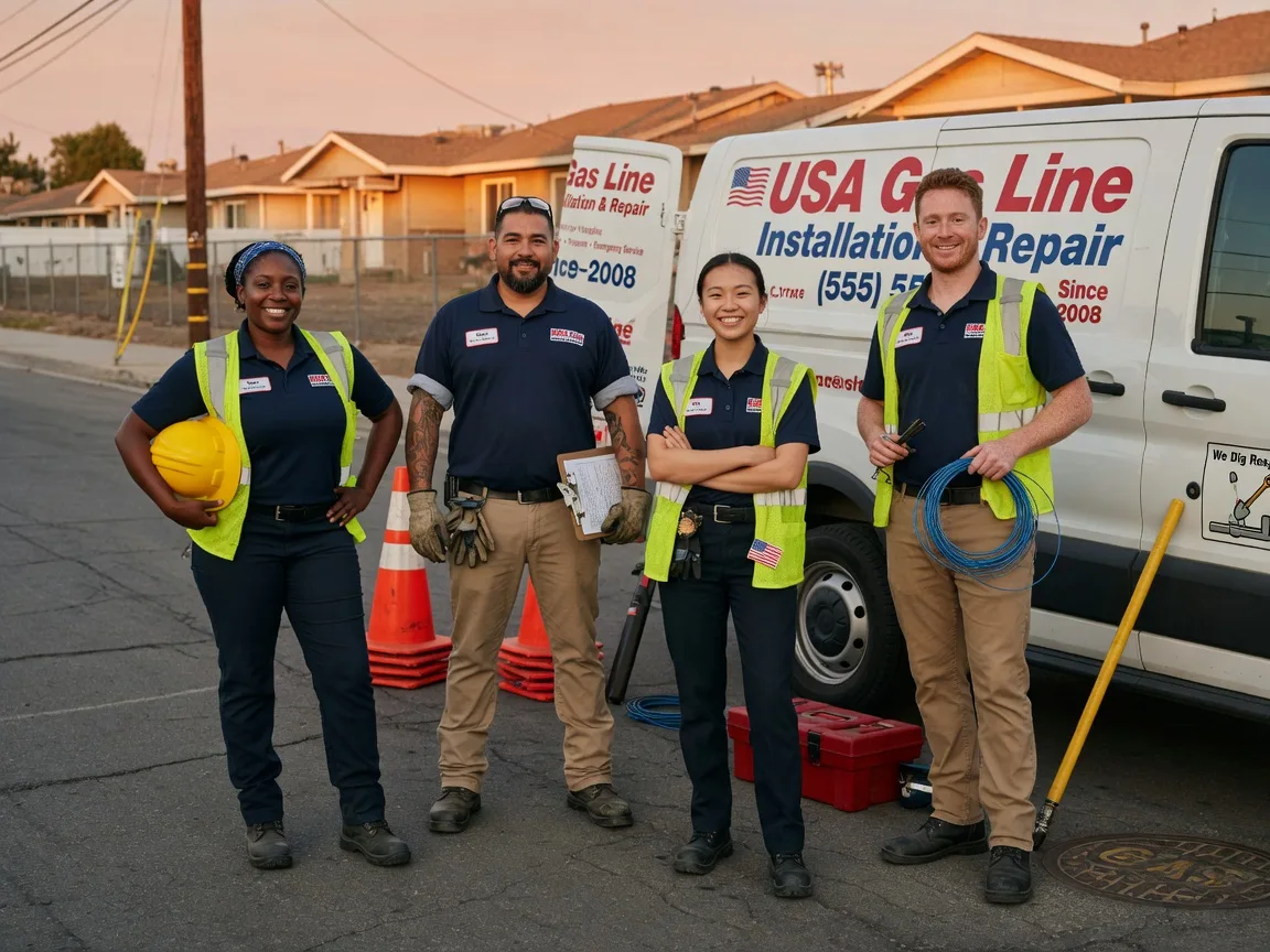 Gas Line Installation company in Nevada, IA